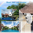 Câmera Externa Ip Prova D’água Infravermelho Externa Wifi Hd